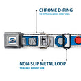 Load image into Gallery viewer, Star Wars R2-D2 Head Full Color White/Black/Blue/Gray/Red Seatbelt Buckle Collar - Star Wars R2-D2 Bounding Parts4 White/Black/Blue/Gray/Red