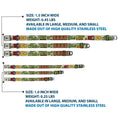 Load image into Gallery viewer, Star Wars Boba Fett Helmet Full Color Tan Seatbelt Buckle Collar - Star Wars Boba Fett Utility Belt Bounding Tan