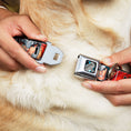 Load image into Gallery viewer, MARVEL AVENGERS Thor's Hammer Full Color Seatbelt Buckle Collar - THOR Poses/Hammer
