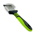 Load image into Gallery viewer, Mini Slicker Brush Green by Dog Fashion Spa