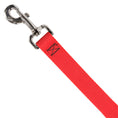 Load image into Gallery viewer, Dog Leash - Red Nylon