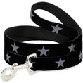 Load image into Gallery viewer, Dog Leash - Star Black/Silver