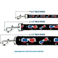 Load image into Gallery viewer, Dog Leash - 3-D Glasses Dripping w/Stars