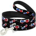 Load image into Gallery viewer, Dog Leash - 3-D Glasses Dripping w/Stars