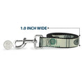 Load image into Gallery viewer, Dog Leash - 100 Dollar Bill CLOSE-UP