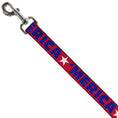 Load image into Gallery viewer, Dog Leash - 'MERICA/Star Red/Blue/White