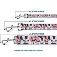 Load image into Gallery viewer, Dog Leash - Angry Bunnies Gray/Pinks