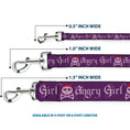 Load image into Gallery viewer, Dog Leash - Angry Girl Purple/Pink