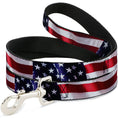 Load image into Gallery viewer, Dog Leash - American Flag Vivid CLOSE-UP