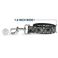 Load image into Gallery viewer, Dog Leash - Americana Federal Reserve Seal Weathered Gray/Black