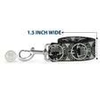 Load image into Gallery viewer, Dog Leash - Americana Federal Reserve Seal Weathered Gray/Black