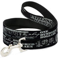Load image into Gallery viewer, Dog Leash - Americana One Hundred Dollar Bill Elements Black/Gray
