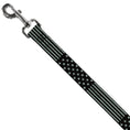Load image into Gallery viewer, Dog Leash - Americana Stars & Stripes2 Weathered Black/Gray