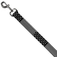 Load image into Gallery viewer, Dog Leash - Americana Stars & Stripes2 Black/White