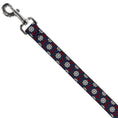 Load image into Gallery viewer, Dog Leash - Anchor3/Helm Monogram Navy/Red/Cream