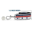 Load image into Gallery viewer, Dog Leash - Americana Stars & Stripes5 White/Blue/Red