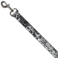 Load image into Gallery viewer, Dog Leash - Born to Blossom Black/White