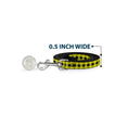Load image into Gallery viewer, Dog Leash - Buffalo Plaid Black/Neon Yellow