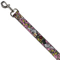 Load image into Gallery viewer, Dog Leash - Born to Raise Hell CLOSE-UP Pink