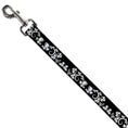 Load image into Gallery viewer, Dog Leash - Butterfly Garden2 Black/White