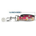 Load image into Gallery viewer, Dog Leash - Block Penguins Mauve