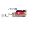 Load image into Gallery viewer, Dog Leash - Block Penguins Mauve