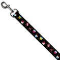 Load image into Gallery viewer, Dog Leash - Cupcake Sprinkles Black/Multi Color