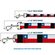 Dog Leash - Chile Flags