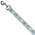 Load image into Gallery viewer, Dog Leash - Cloudy Skies Rain Clouds White/Blues