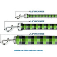 Load image into Gallery viewer, Dog Leash - Checker Mosaic Green