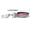 Load image into Gallery viewer, Dog Leash - Crown Princess Oval Baby Pink/Baby Blue