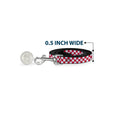 Load image into Gallery viewer, Dog Leash - Checker Crimson/White