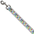Load image into Gallery viewer, Dog Leash - Diamonds White/Multi Color