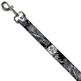 Load image into Gallery viewer, Dog Leash - Death Before Dishonor Black/White