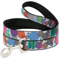 Load image into Gallery viewer, Dog Leash - Dots White/Transparent Multi Color