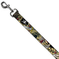 Load image into Gallery viewer, Dog Leash - Dead Men Tell No Tales CLOSE-UP Tan