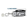 Load image into Gallery viewer, Dog Leash - Dominoes Black/White/Black