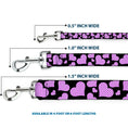 Load image into Gallery viewer, Dog Leash - Eighties Hearts Black/Fuchsia/White