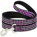 Load image into Gallery viewer, Dog Leash - Eighties Stars1 Black/White/Fuchsia