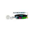 Load image into Gallery viewer, Buckle-Down Dog Leash - EAT SLEEP RAVE REPEAT Black/Multi Neon