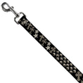 Load image into Gallery viewer, Dog Leash - Elegant Crosses/Stars/Studs Black/Grays