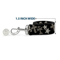 Load image into Gallery viewer, Dog Leash - Elegant Crosses/Stars/Studs Black/Grays