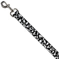 Load image into Gallery viewer, Dog Leash - Eagle Silhouettes Scattered Black/White