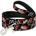 Load image into Gallery viewer, Dog Leash - Flaming Dice