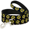 Load image into Gallery viewer, Dog Leash - Fist Pump Black/Yellow