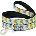 Load image into Gallery viewer, Dog Leash - Fist Pump White/Yellow
