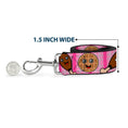 Load image into Gallery viewer, Dog Leash - Fried Chicken & Waffles Plaid Pinks