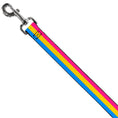 Load image into Gallery viewer, Dog Leash - Flag Pansexual Pink/Yellow/Blue