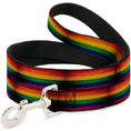 Load image into Gallery viewer, Dog Leash - Flag Pride Distressed Rainbow