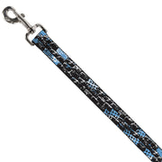 Dog Leash - Grunge Bricks Green